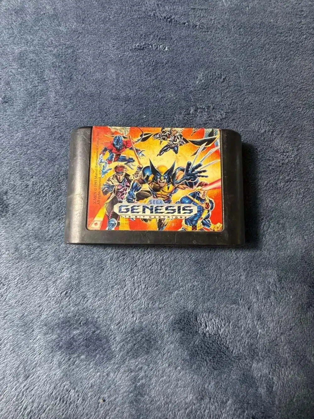 X-Men Videogame Cartridge for Sega Genesis (1993)